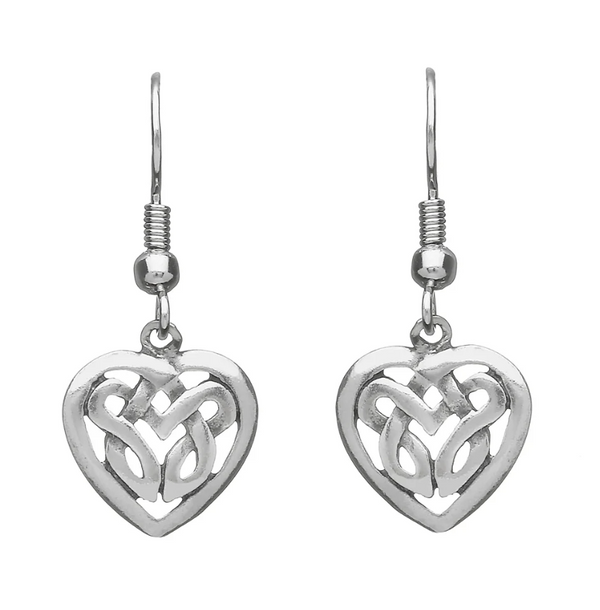 Celtic Legends Pewter Celtic Love Knot Earrings