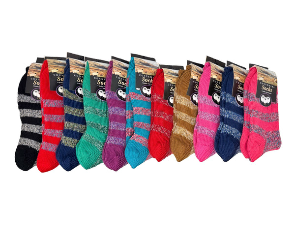 Connemara Stripe Socks