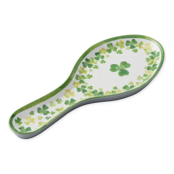 Shamrock Melamine Spoon Rest