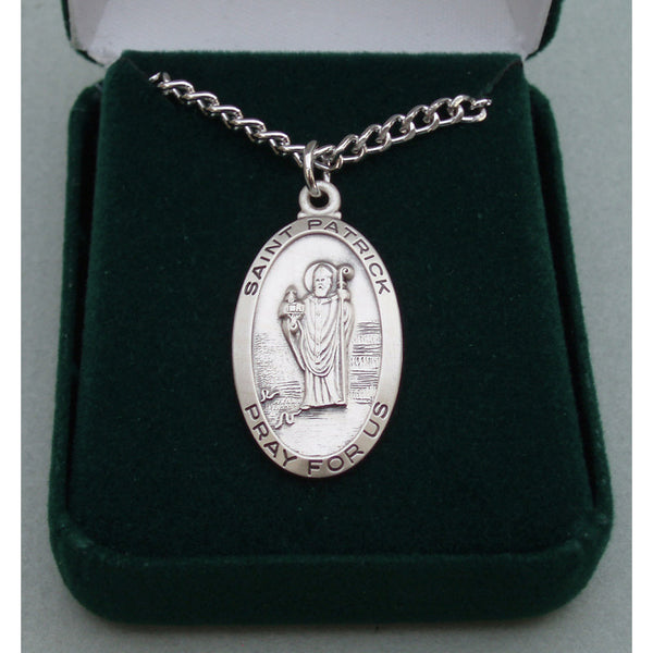 Sterling Silver St. Patrick Medal