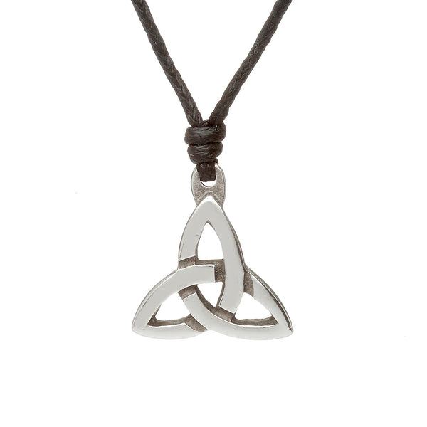 Celtic Legends Pewter Trinity Knot Necklace