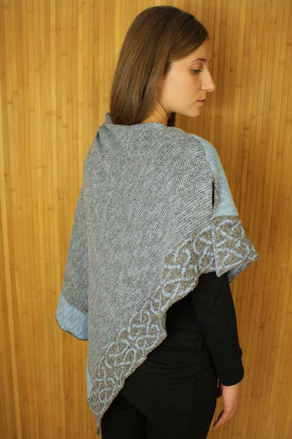 Bill Baber Wallace Shawl- Sleet