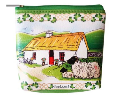 Land of Shamrocks Zip Purse