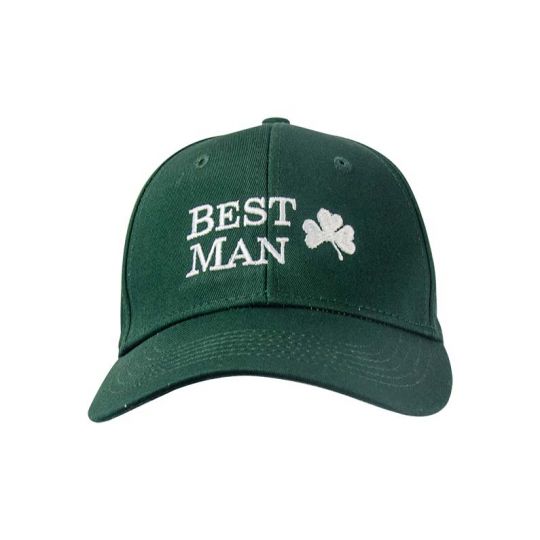 Embroidered Best Man Hat