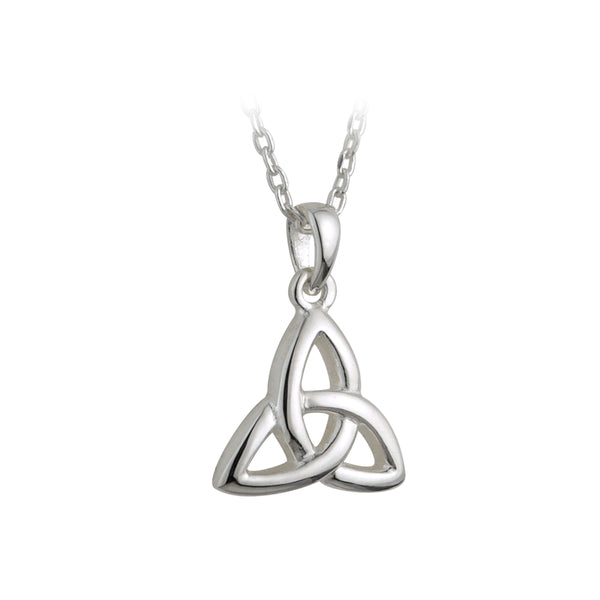 Kid's Sterling Silver Trinity Knot Necklace