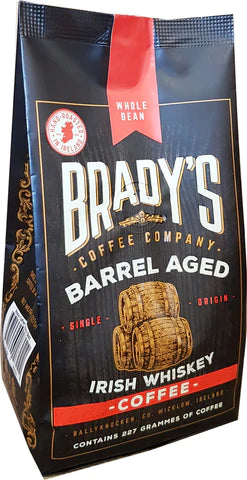 Brady's Coffee Barrel Aged Irish Whiskey Coffee - Whole Bean