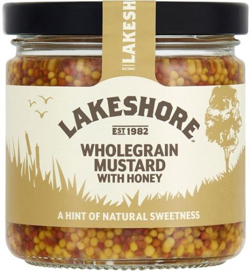 Lakeshore Wholegrain Mustard with Honey - 205g